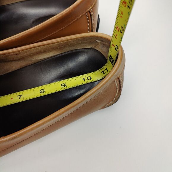 Salvatore Ferragamo Penny Loafers Leather Brown Moccasin Driver Shoes 10.5 D - Picture 13 of 13